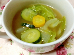 夏野菜のカレースープ レシピ 作り方 By やなママ 楽天レシピ