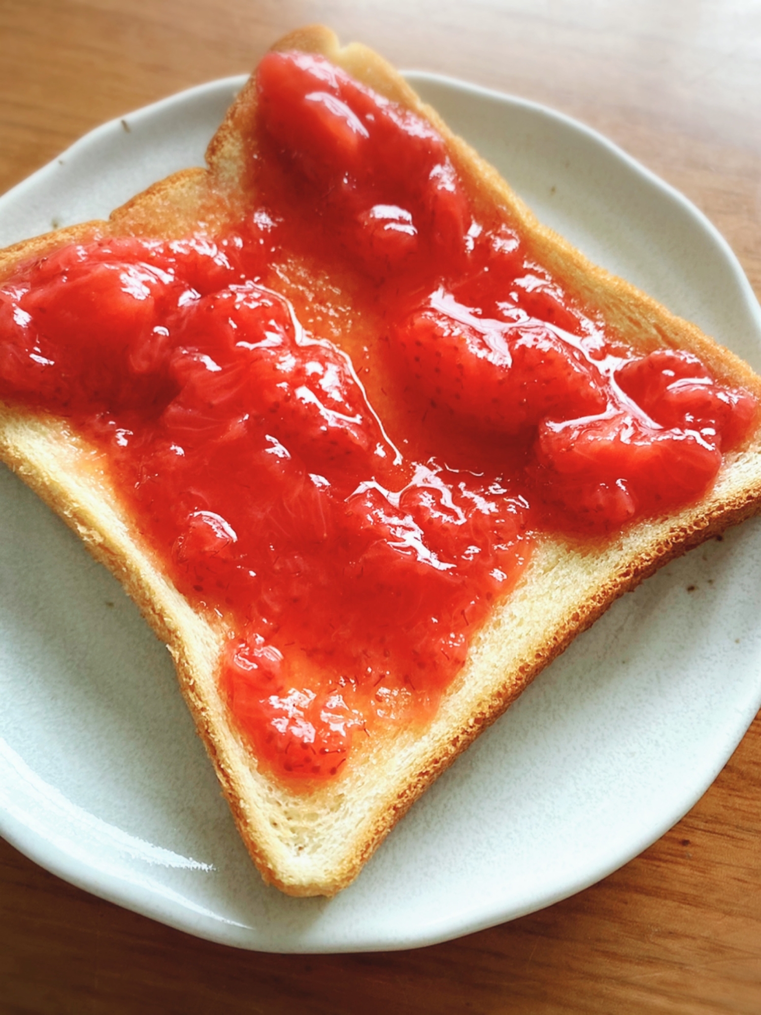 【離乳食 後期】苺ミルク煮