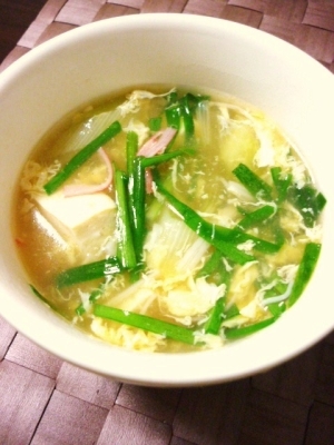 ニラ スープ レシピ 人気