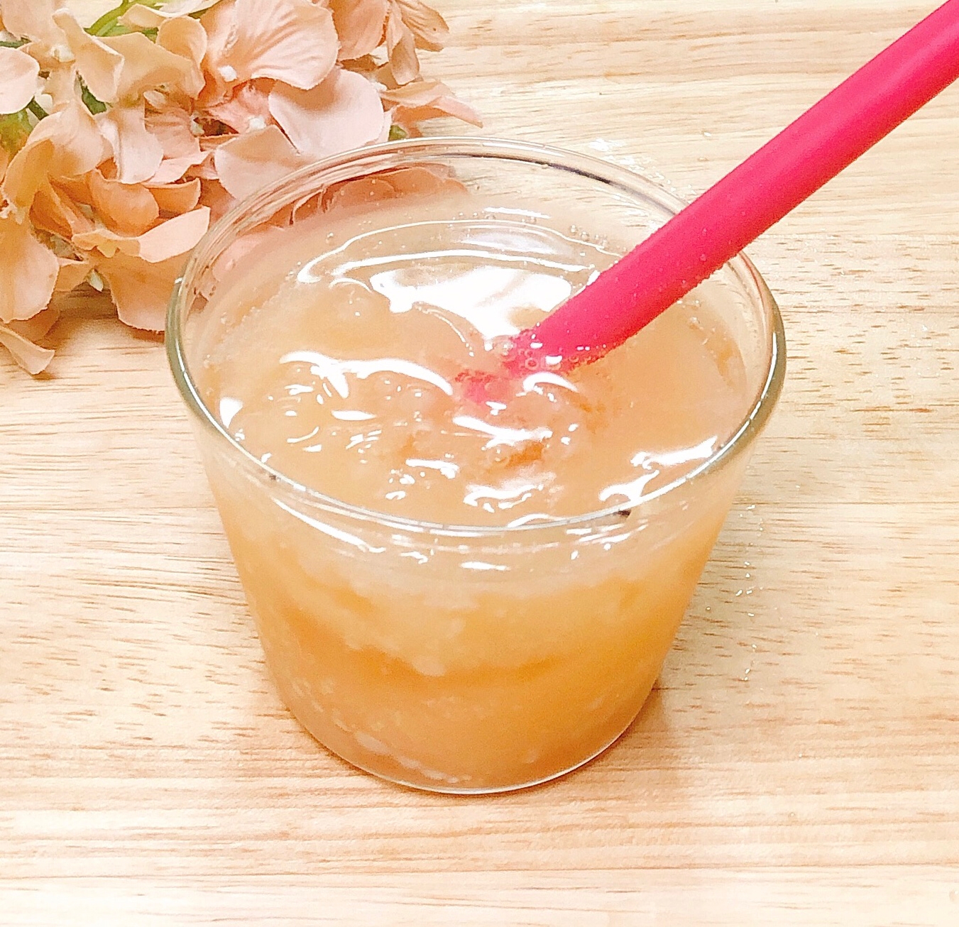 シロップも飲んじゃえる！爽やかフルーツポンチ