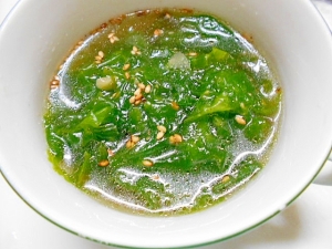 生あおさの中華スープ レシピ 作り方 By Chaachan6066 楽天レシピ