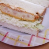 ミートソースのコロッケサンド