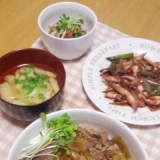 めんつゆで牛丼