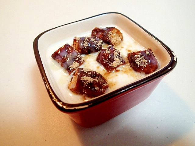 美的　黒糖かりんとうのヨーグルト
