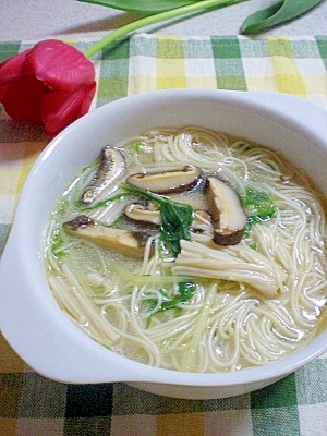 ご飯が少し足りない日のs ﾟdﾟ 中華スープ レシピ 作り方 By ぺるく