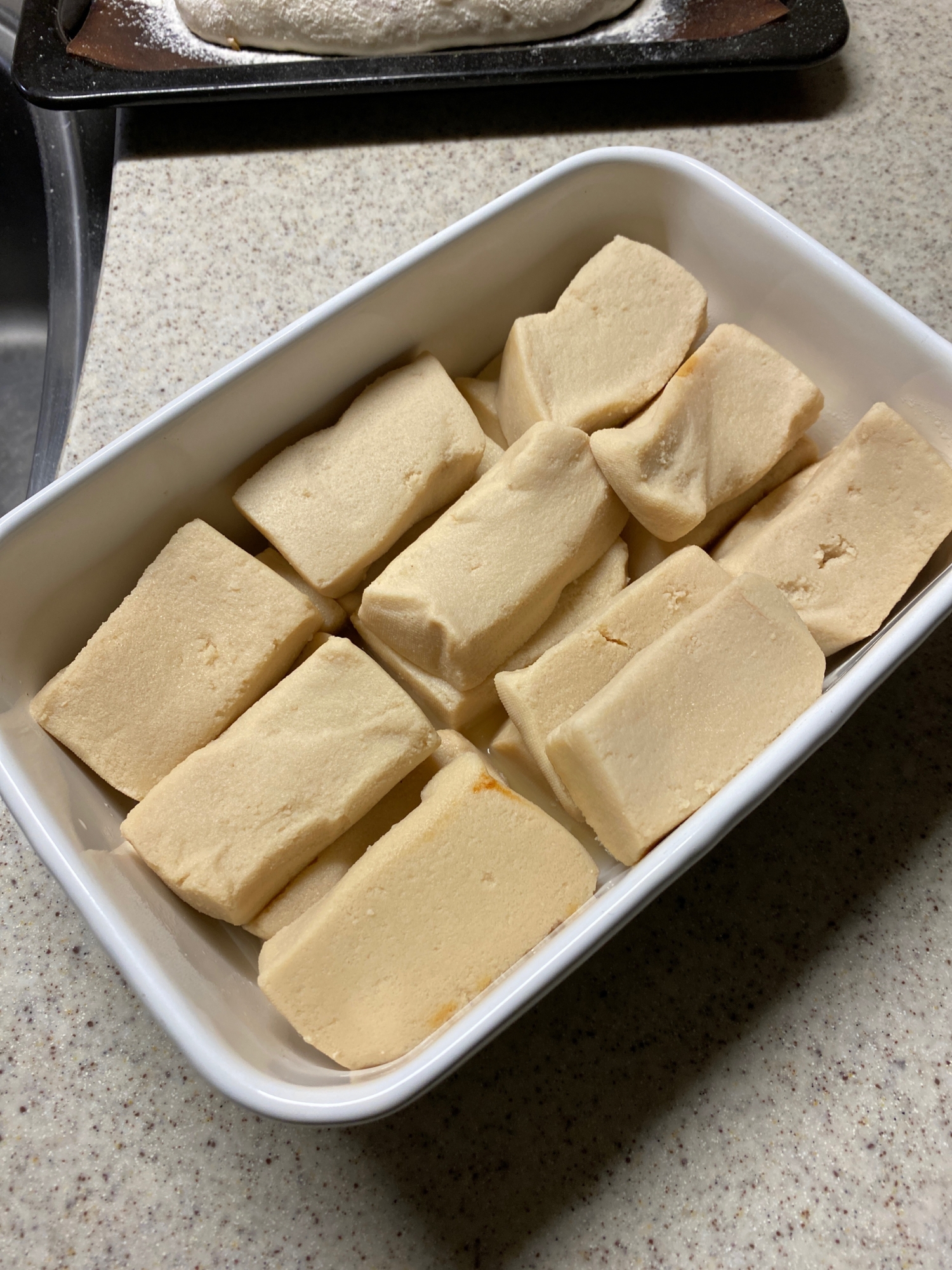 豆腐チーズのカプレーゼ　まるでモッツァレラ❗️