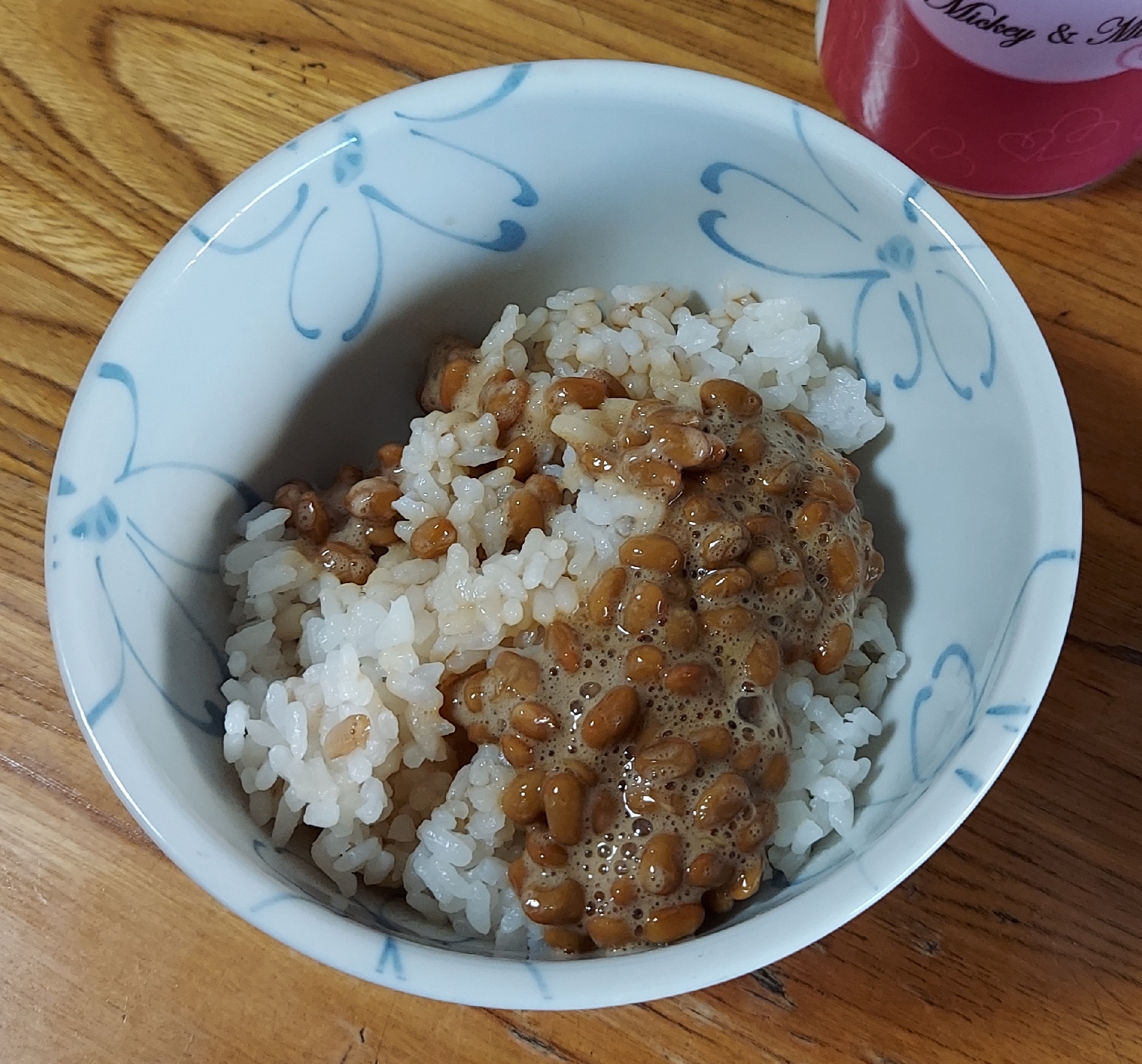 ガーリックパウダー入り納豆ごはん