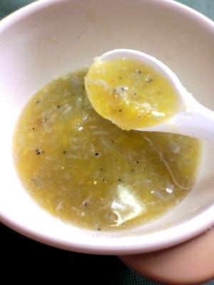 離乳食 初期 さつまいもとシラスのスープ レシピ 作り方 By 瑠々0404 楽天レシピ