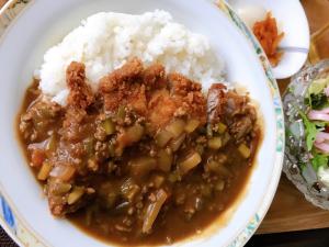 余ったドライカレーで カツカレー 節約リメイク料理 レシピ 作り方 By Balletmom 楽天レシピ