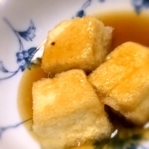 サクサク揚げ出し豆腐と餡の作り方 レシピ 作り方 By ふわふわわたげ 楽天レシピ
