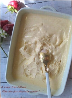 ひんやり冷た い手作りアイス バニラアイスクリーム レシピ 作り方 By はなまる子 楽天レシピ