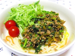 簡単！スタミナ満点！スタミナ肉そぼろ麺