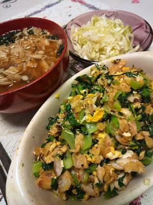 チャーハン オートミール