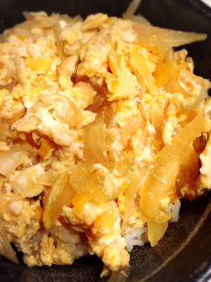 肉なし 節約 油揚げの卵とじ丼ぶり レシピ 作り方 By Megrhythm0503 楽天レシピ