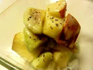 簡単 キウイとりんごのヨーグルトサラダ レシピ 作り方 By Bopa 楽天レシピ