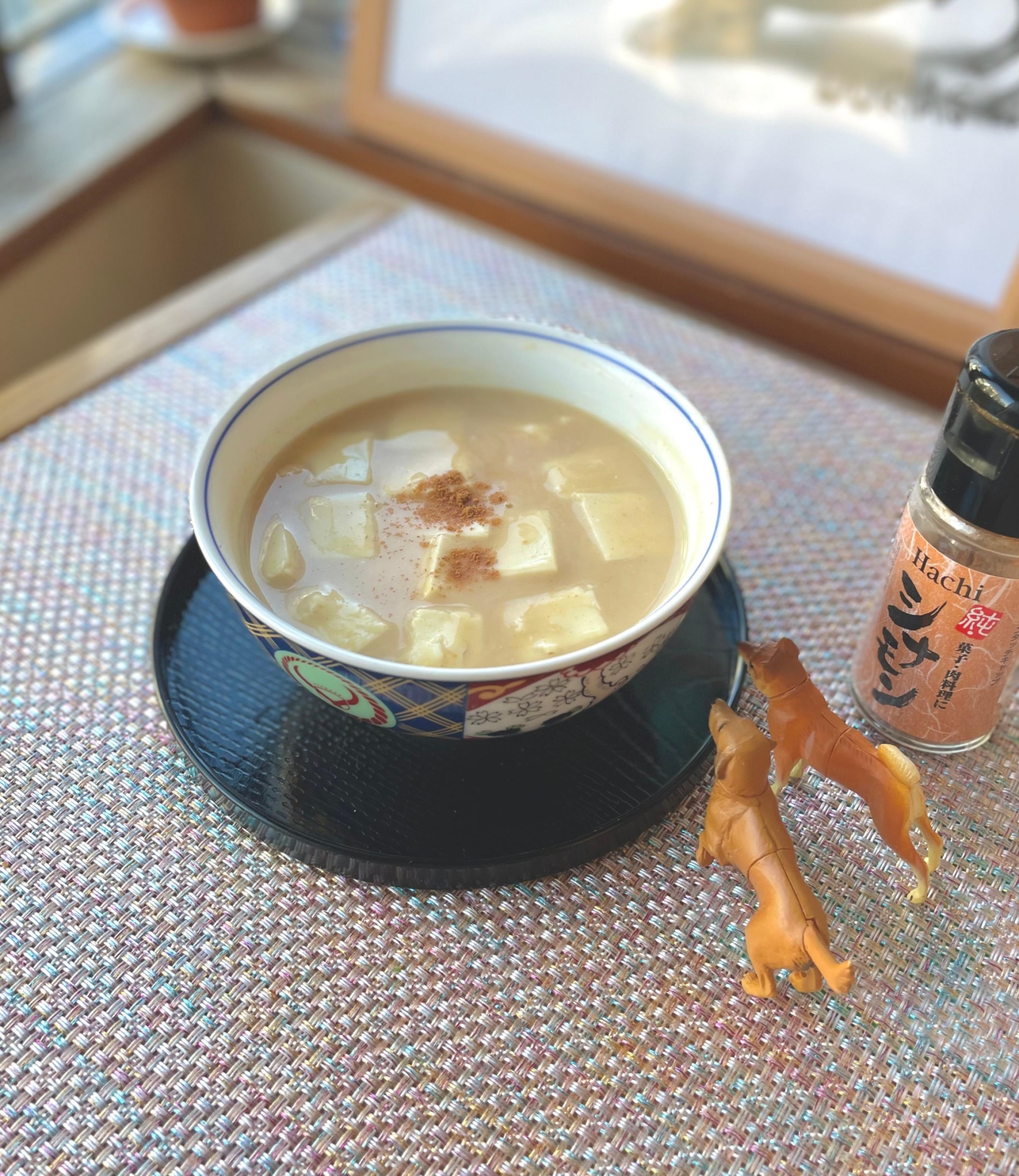 木綿豆腐入り♡食べるホット甘酒