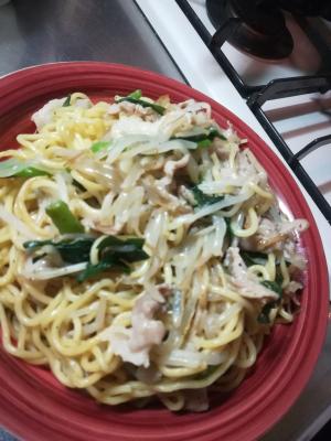 ニラともやしの塩焼きそば レシピ 作り方 By Momiji Mama 楽天レシピ