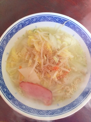 サッポロ一番塩ラーメン ゆる餡かけアレンジ レシピ 作り方 By とりあえず乾杯 楽天レシピ