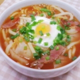 和風トマト煮込みうどん★