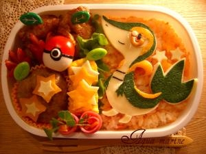 ポケモン ツタージャ キャラ弁 レシピ 作り方 By アクア マリン 楽天レシピ