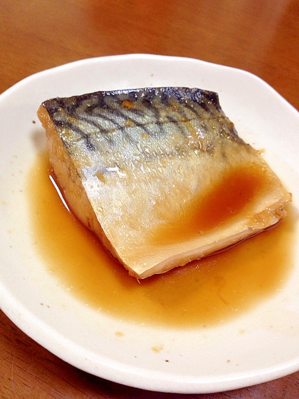 鯖の生姜煮