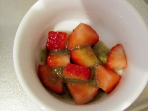 苺のバジルサラダ レシピ 作り方 By Yukkiy8 楽天レシピ