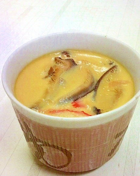 おでんの残り汁で♪たまご豆腐風の茶碗蒸し☆