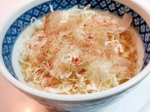 えごま香る キャベツと花かつおの豚骨ラーメン レシピ 作り方 By ぷ みぃまま 楽天レシピ