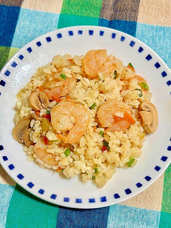喫茶店の味！絶品エビピラフ