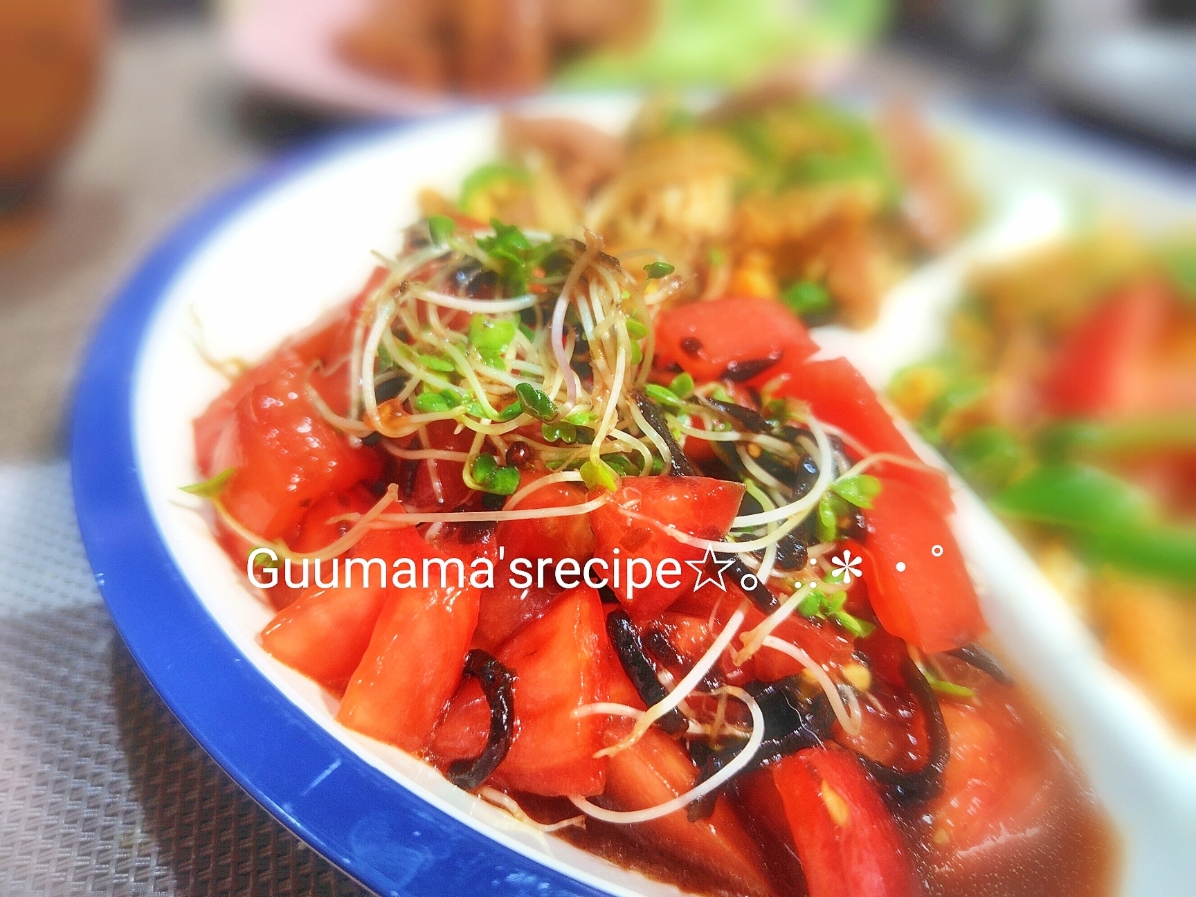 リーフレタスde ᕷ* 豚肉の冷しゃぶサラダꕤ୭*