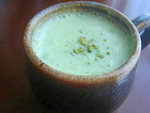 抹茶の簡単葛湯♪