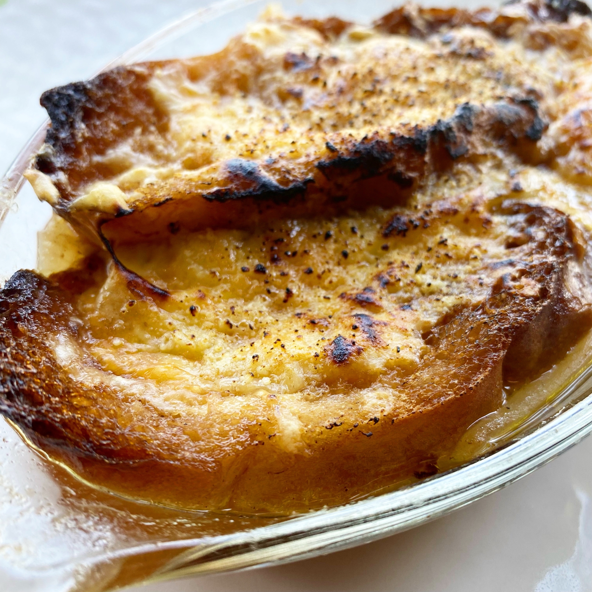 本格なのに超簡単！オニオングラタンスープ！