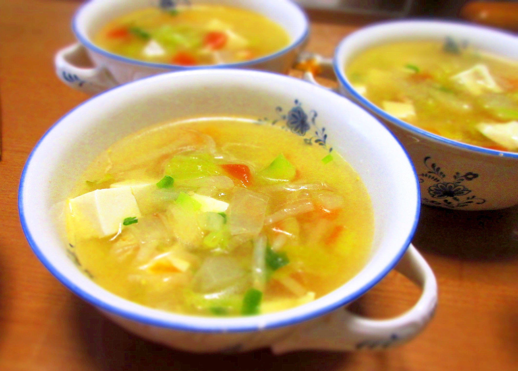スイカと豆腐のスープ