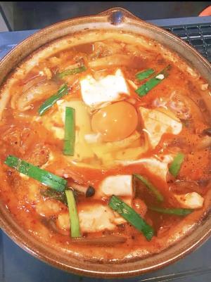 土鍋で海鮮スンドゥブチゲ レシピ 作り方 By ばっしー84 楽天レシピ