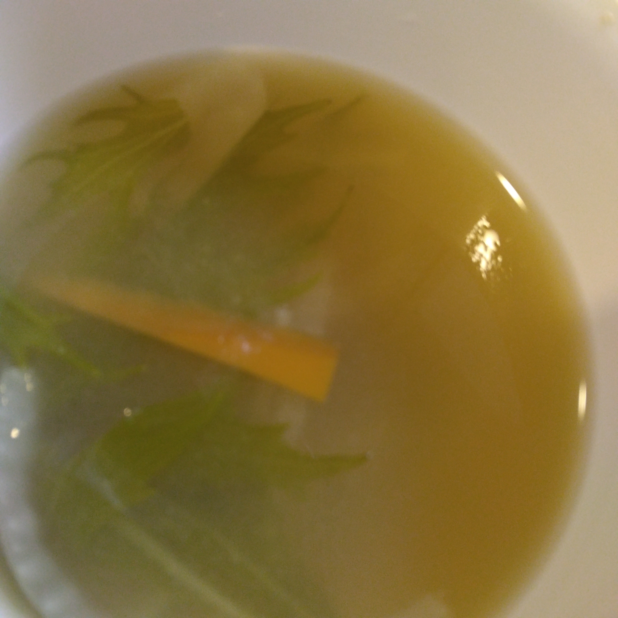 水菜の味噌汁