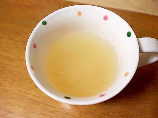 酒粕＆生姜を入れてぽかぽか柚子茶