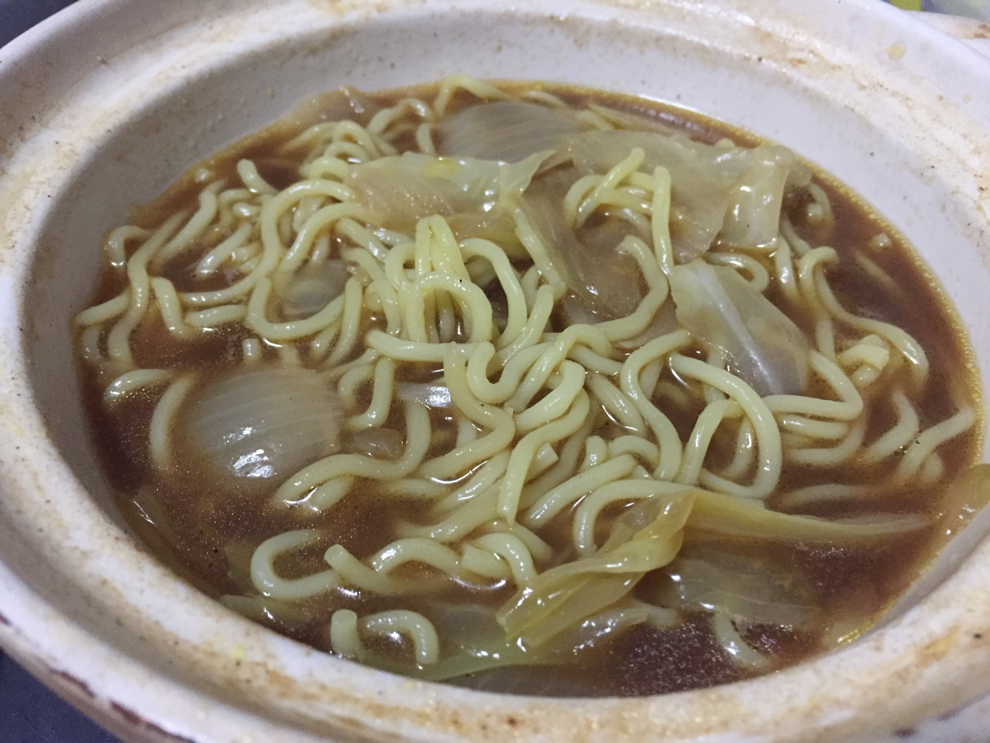 カレー鍋ラーメン