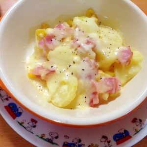 じゃがいもベーコンのチーズ焼き レシピ 作り方 By Youmi115 楽天レシピ