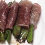 さやインゲンの生ハム巻き