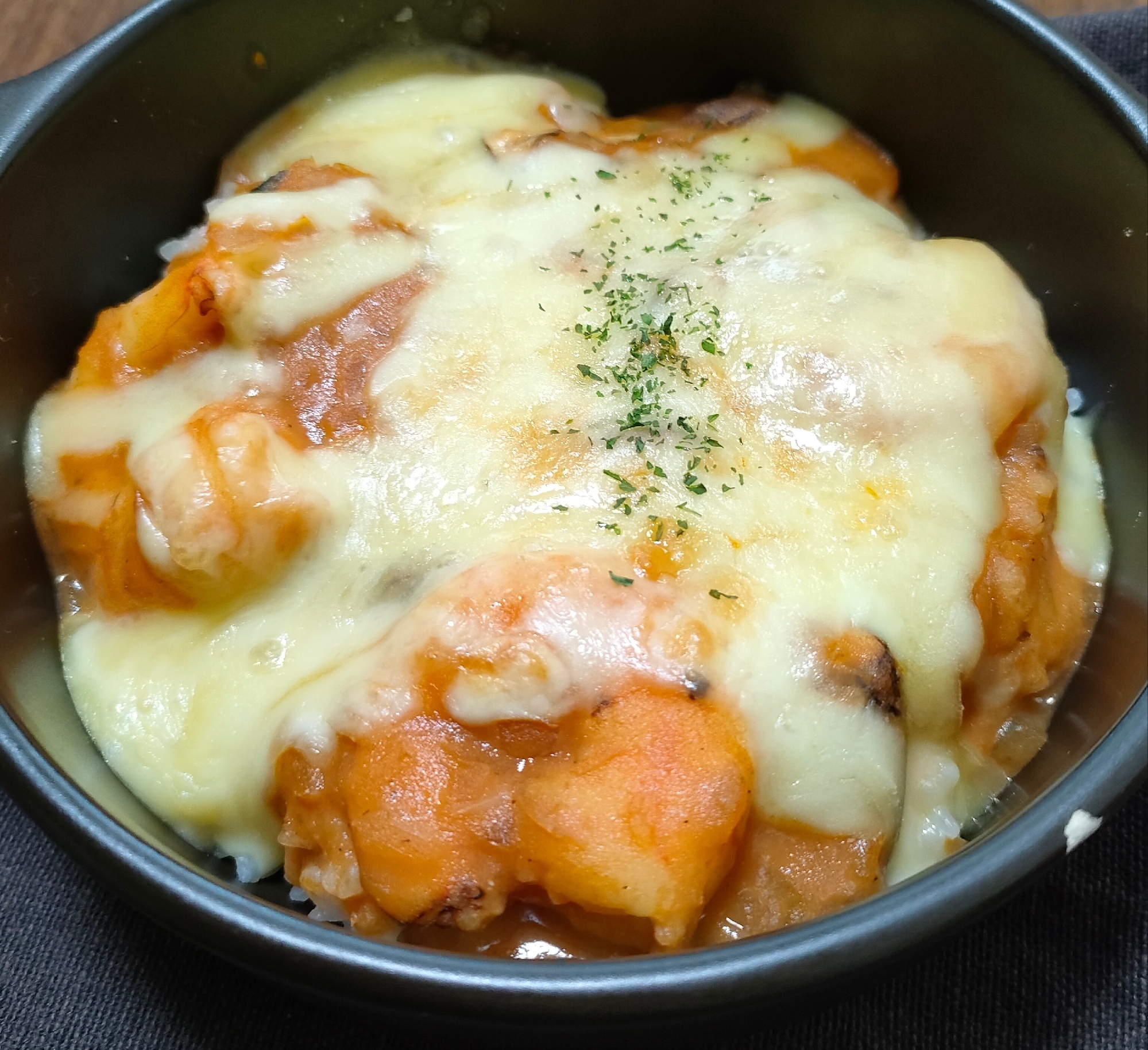 ビスクソースでエビドリア♪