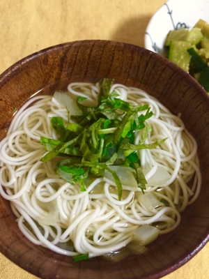 夏にぴったり 冷やしにゅうめん レシピ 作り方 By Sayappeee 楽天レシピ