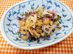 蓮根サラダ