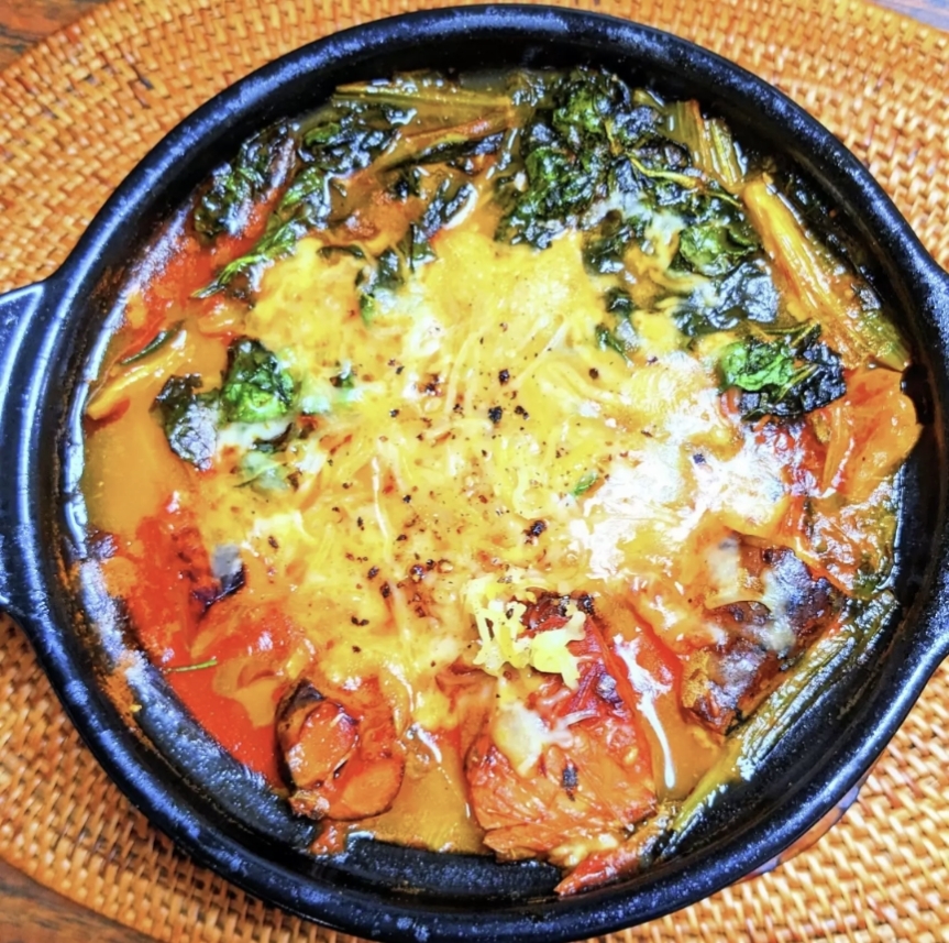 野菜たっぷりトマト豆乳鍋