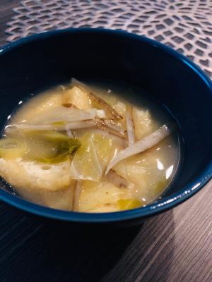 油揚げとキャベツとごぼうの味噌汁 レシピ 作り方 By Ma Ma Yu Mi 楽天レシピ