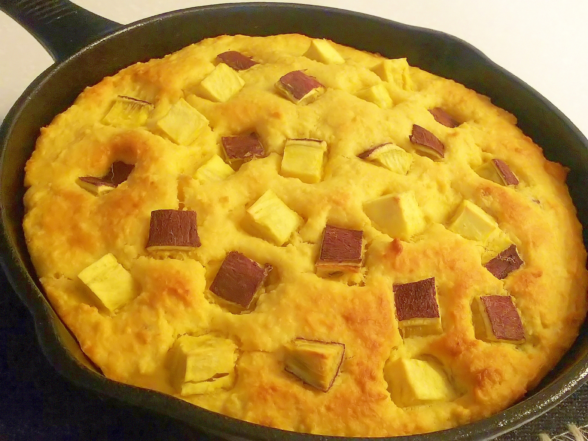 混ぜて焼いて♪さつまいもケーキ