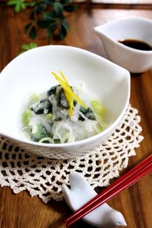 おろしポン酢で頂く なまこ酢 レシピ 作り方 By U Tin 楽天レシピ