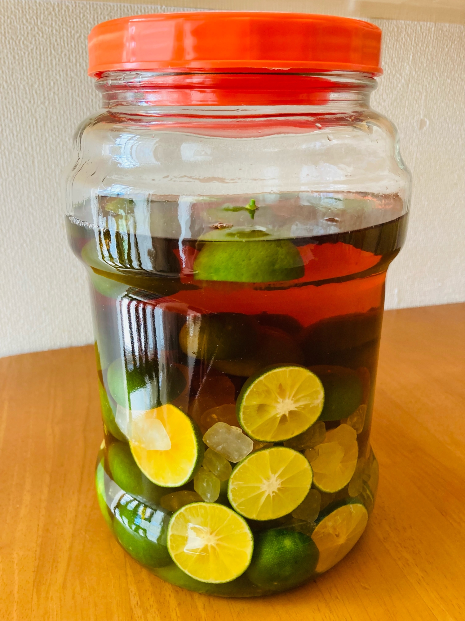 すだち酒（果実酒用ブランデーで）