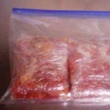 こま切れ肉の冷凍保存法