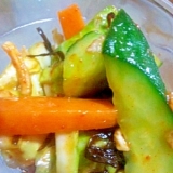 切干大根・塩昆布のキムチ