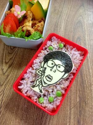 海苔アート キャラ弁 ひょっこりはんのお弁当 レシピ 作り方 By Cherry2005 楽天レシピ